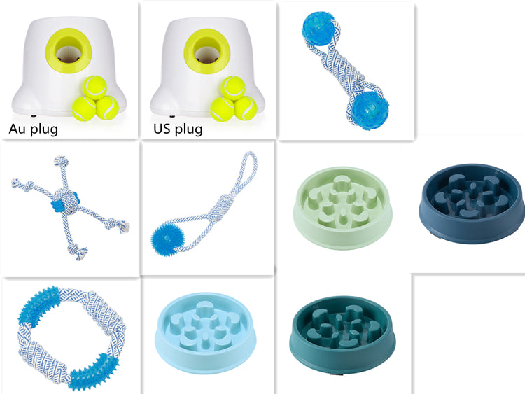Bucciato Pet Toys automatic interactive ball launcher for dogs, designed for fun and exercise during playtime.