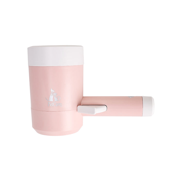 Soft silicone dog paw cleaner cup from Bucciato, designed for quick and easy pet foot washing and cleaning.