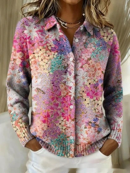 Women's Loose-fitting Sweater Cardigan For European And American-style Outfits