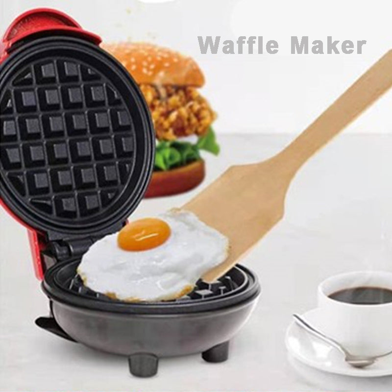 Elektrisches Waffeleisen mit EU-Stecker, Mini-Eierwaffeltopf, Frühstückswaffelform, Waffelform für Eierkuchen
