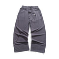 Cotton And Linen Casual Trousers Retro Plus Size Fashion Linen Men's Wide Leg Pants