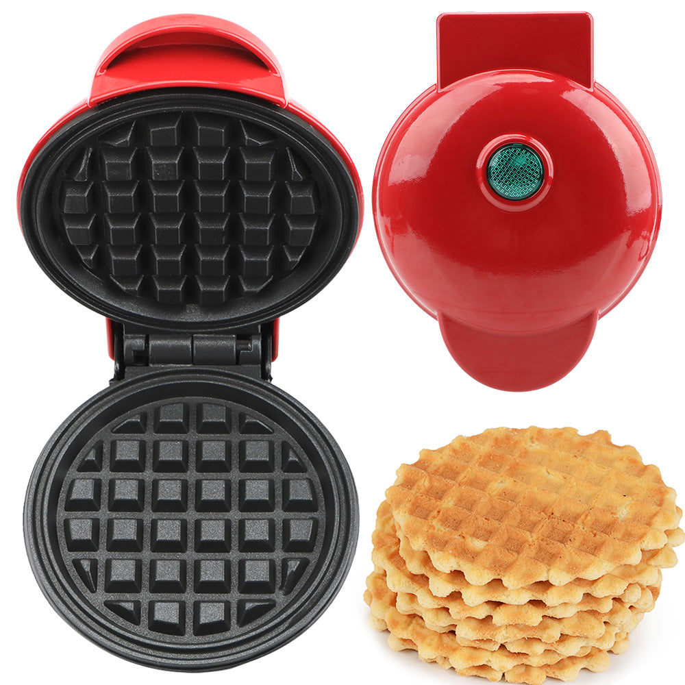 Elektrisches Waffeleisen mit EU-Stecker, Mini-Eierwaffeltopf, Frühstückswaffelform, Waffelform für Eierkuchen