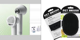 Bucciato pet hair dryer for dogs and cats, silent grooming blow dryer with comb, gentle and effective pet cleaning supplies.