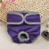 Cute waterproof dog shorts with adjustable fit and playful pattern, designed as puppy physiological diapers and pet costume pants.