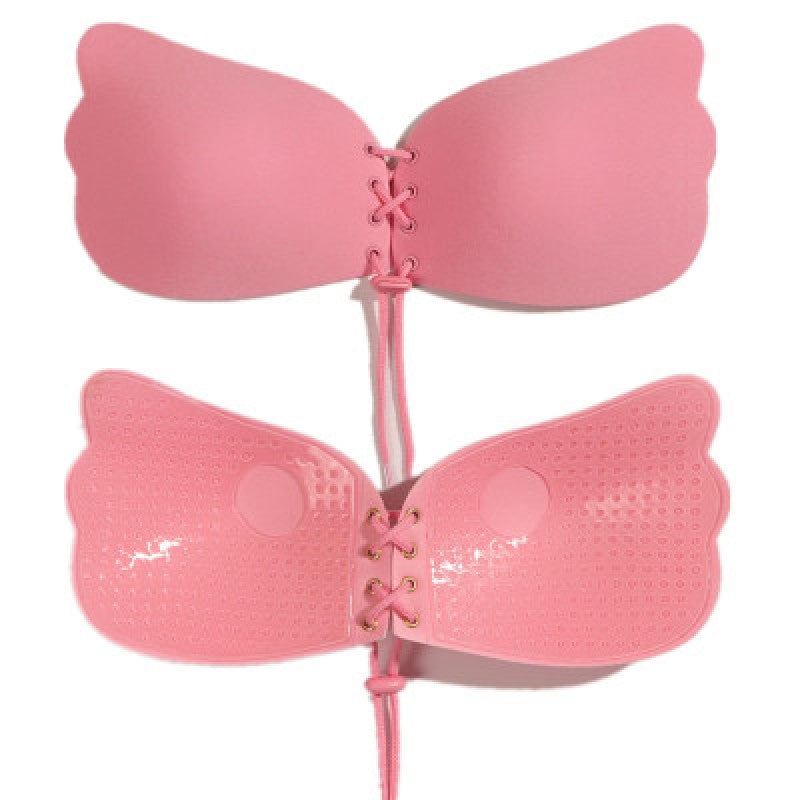 Black strapless bra from Bucciato with smooth fabric and supportive design, perfect for strapless or off-shoulder outfits.