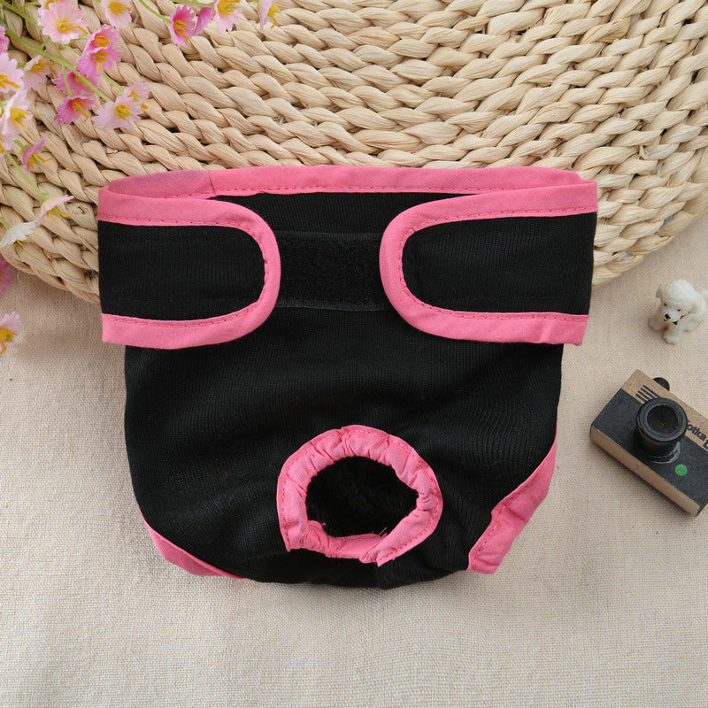 Cute waterproof dog shorts with adjustable fit, featuring a playful pattern, designed for puppies&