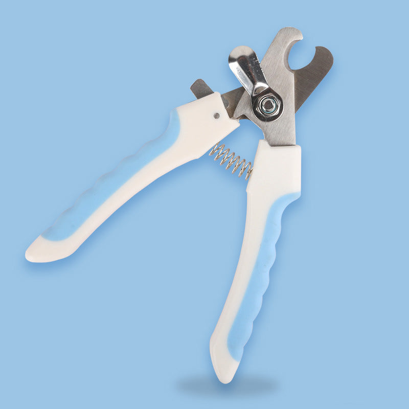 Pet nail clippers from Bucciato for easy grooming and hygiene, featuring stainless steel blades and ergonomic design.