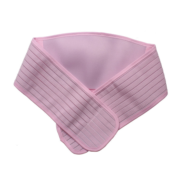 Mid-pregnancy abdominal support band in soft fabric, designed to provide comfort and gentle support for pregnant bellies.