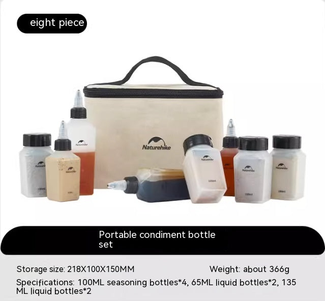 Neue Naturehike Outdoor-Gewürzflasche, tragbar, ideal für Picknicks und als Gewürzglas