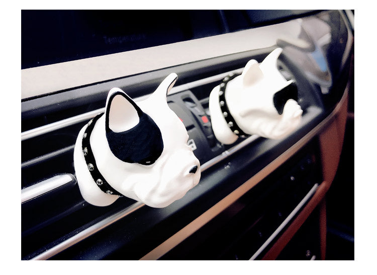Fadou car air outlet perfume clip by Bucciato, a stylish car air freshener that attaches to the air vent for a fresh scent.