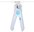 LED pet nail clipper with illuminated trimming area, designed for safe and precise pet nail grooming by Bucciato.