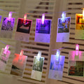 LED Photo Wall Clip Light String