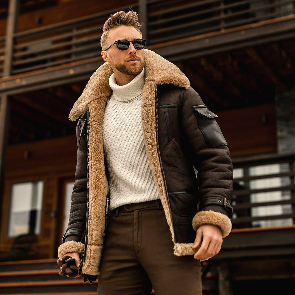 Winter Jacket Men's Military Fleece Warm Jackets Male Fur Collar Coats Army Tactical Jacket