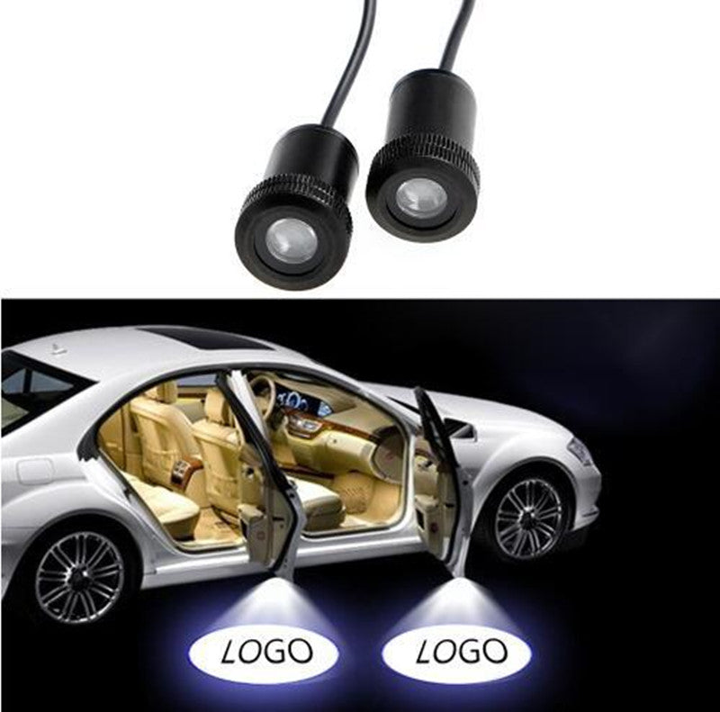 Laserprojektionslampe, Autotürlampe, LED-Dekorationslampe für Autos