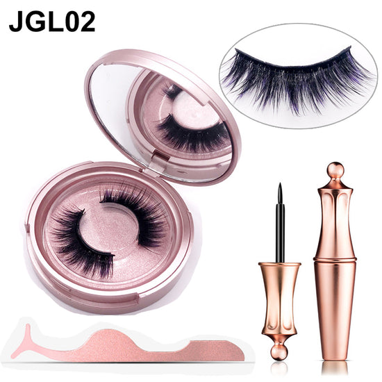 Magnetische Wimpern, kleberfrei