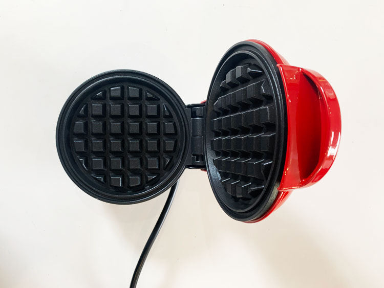 Elektrisches Waffeleisen mit EU-Stecker, Mini-Eierwaffeltopf, Frühstückswaffelform, Waffelform für Eierkuchen