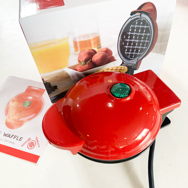 Elektrisches Waffeleisen mit EU-Stecker, Mini-Eierwaffeltopf, Frühstückswaffelform, Waffelform für Eierkuchen
