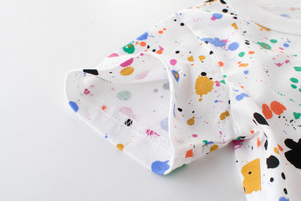 Children's Clothing Summer Baby Short-Sleeved Children's-shirts Boys Half-Sleeved Tops Children's Clothes