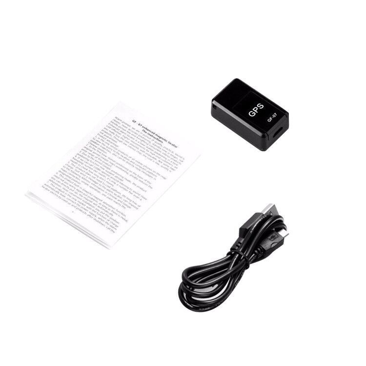 Magnetischer Mini-Auto-Tracker mit GPS, Echtzeit-Ortungsgerät, Aufzeichnungsfunktion, Anti-Verlust-Funktion, wiederaufladbar