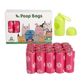 Biodegradable dog poop bag from Bucciato for easy pet waste disposal, featuring a convenient and eco-friendly design.