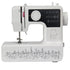 Mini desktop electric sewing machine by Bucciato, compact household sewing machine with easy-to-use controls and sewing surface.