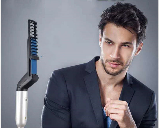 Koreanischer Ölkopf-Friseurkamm für Herren, neuer Stil, Kamm für glattes Haar für Damen und Herren, Stylingkamm, elektrischer Friseurkamm