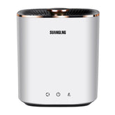 Mini portable fully automatic washing machine for dorms and travel, compact design for underwear and small laundry loads.