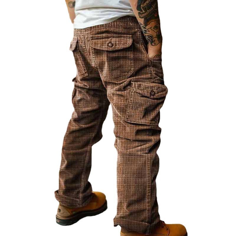 Autumn And Winter Casual Retro Men's Overalls