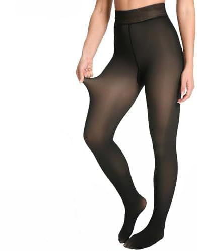 Womens Sheer Plus-size Pantyhose With A Full-length Gusset