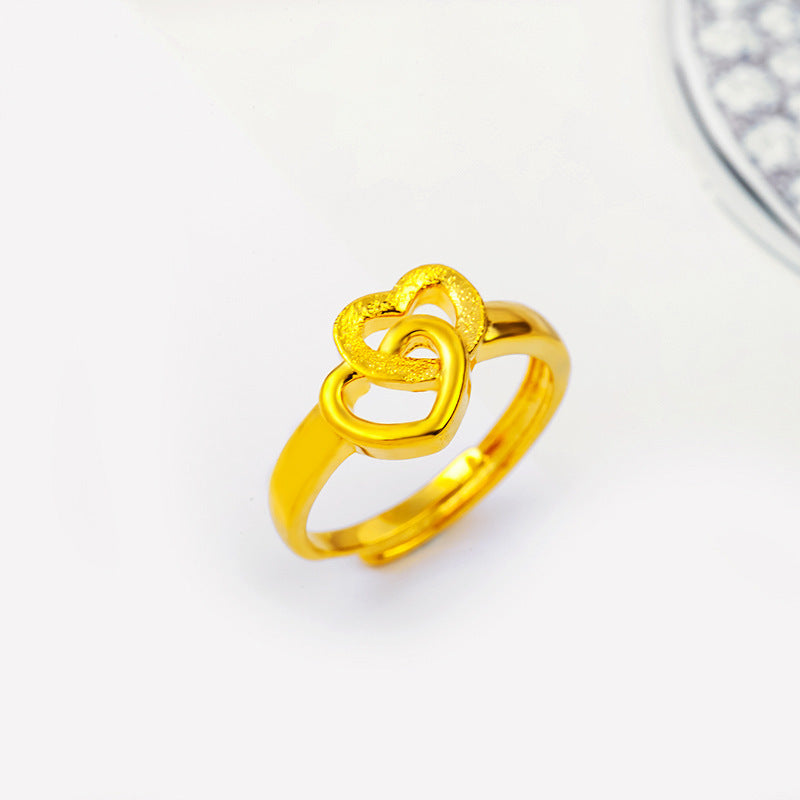 Imitationsgoldplattierter, dick vergoldeter Schmuck aus reinem Messing