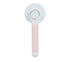 Round handle pet massage comb by Bucciato, featuring flexible teeth for gentle grooming and soothing pet massages.