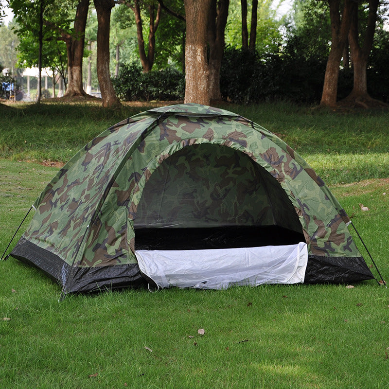 Doppeltes Tarnzelt Freizeitzelt Outdoor-Campingzelt