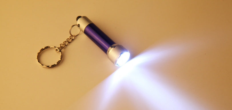 Mini-Schlüsselanhängerleuchte, Notlicht, Nachtlicht, Camping-Taschenlampe, tragbare LED-Taschenlampe, Aluminium-Schlüsselring