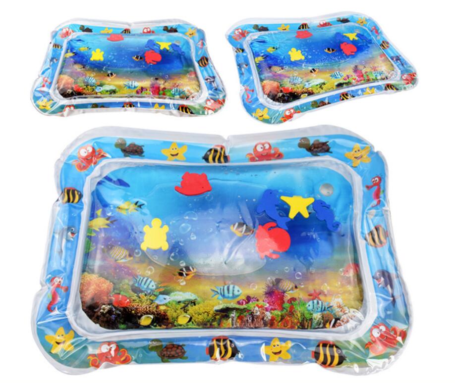 Aufblasbare Wassermatte für Babys, Sommer-Strand-Wassermatte für Kleinkinder, gepolsterte Wasserkissen für Babys und Kleinkinder, Sommerspielzeug, Babykissen 