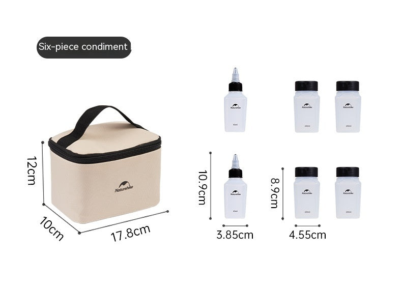 Neue Naturehike Outdoor-Gewürzflasche, tragbar, ideal für Picknicks und als Gewürzglas