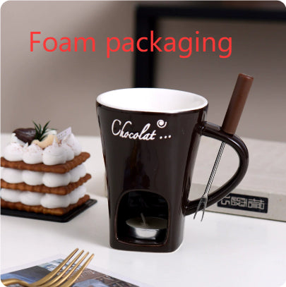 Fondue-Set, Mini-Fonduetöpfe, Schokoladen-, Käse- und Eiscreme-Fondue-Set, individueller Butterschmelzbecher, kleiner Wärmer, Küchenhelfer