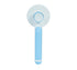 Round handle pet massage comb with ergonomic grip, designed to gently groom and soothe cats and dogs.