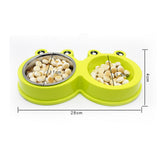 Hygienic food bowl pet food container by Bucciato, designed for smart pet food storage and easy access.
