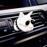 Car air outlet perfume clip by Bucciato, a stylish air freshener for car interiors with a sleek design.
