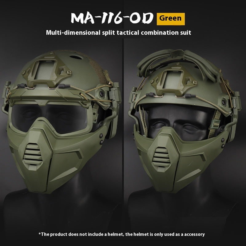 Multi-dimensional Split Tactical Combination Suit Film And Television Props Outdoor Equipment