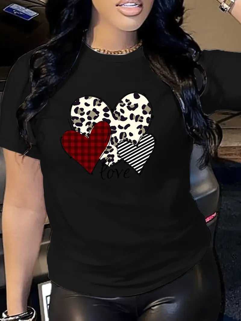 Love round neck women&