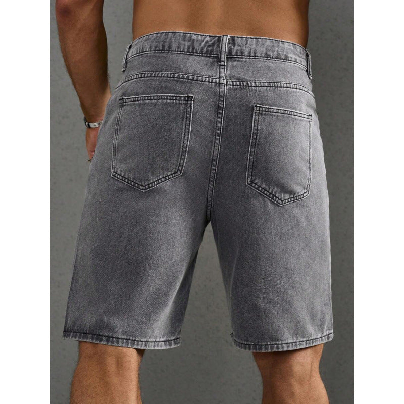 Herren-Shorts mit Buchstabenprint „Do The Old Cowboy“