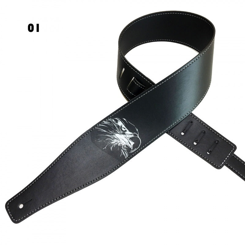 Farbbedruckter Schultergurt für Folk-Gitarren, Musikinstrumentenzubehör