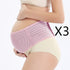 Mid-pregnancy abdominal support belt from Bucciato, shown in soft fabric with adjustable straps for comfort and support.