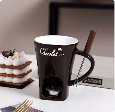 Fondue-Set, Mini-Fonduetöpfe, Schokoladen-, Käse- und Eiscreme-Fondue-Set, individueller Butterschmelzbecher, kleiner Wärmer, Küchenhelfer