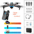Bucciato E99pro aerial drone with 4K dual camera and three-sided camera, foldable RC drone for high-definition aerial photography.