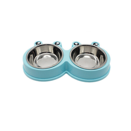 Hygienic pet food bowl container from Bucciato, designed for smart storage of pet food with secure lid and clear body.