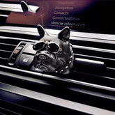 Fadou car air outlet perfume clip by Bucciato, stylish air freshener attached to a car vent for fresh scent.