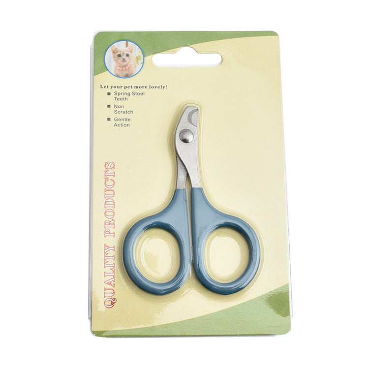 Small and medium-sized pet nail clipper from Bucciato, showing the grooming tool with stainless steel blades and ergonomic handle.