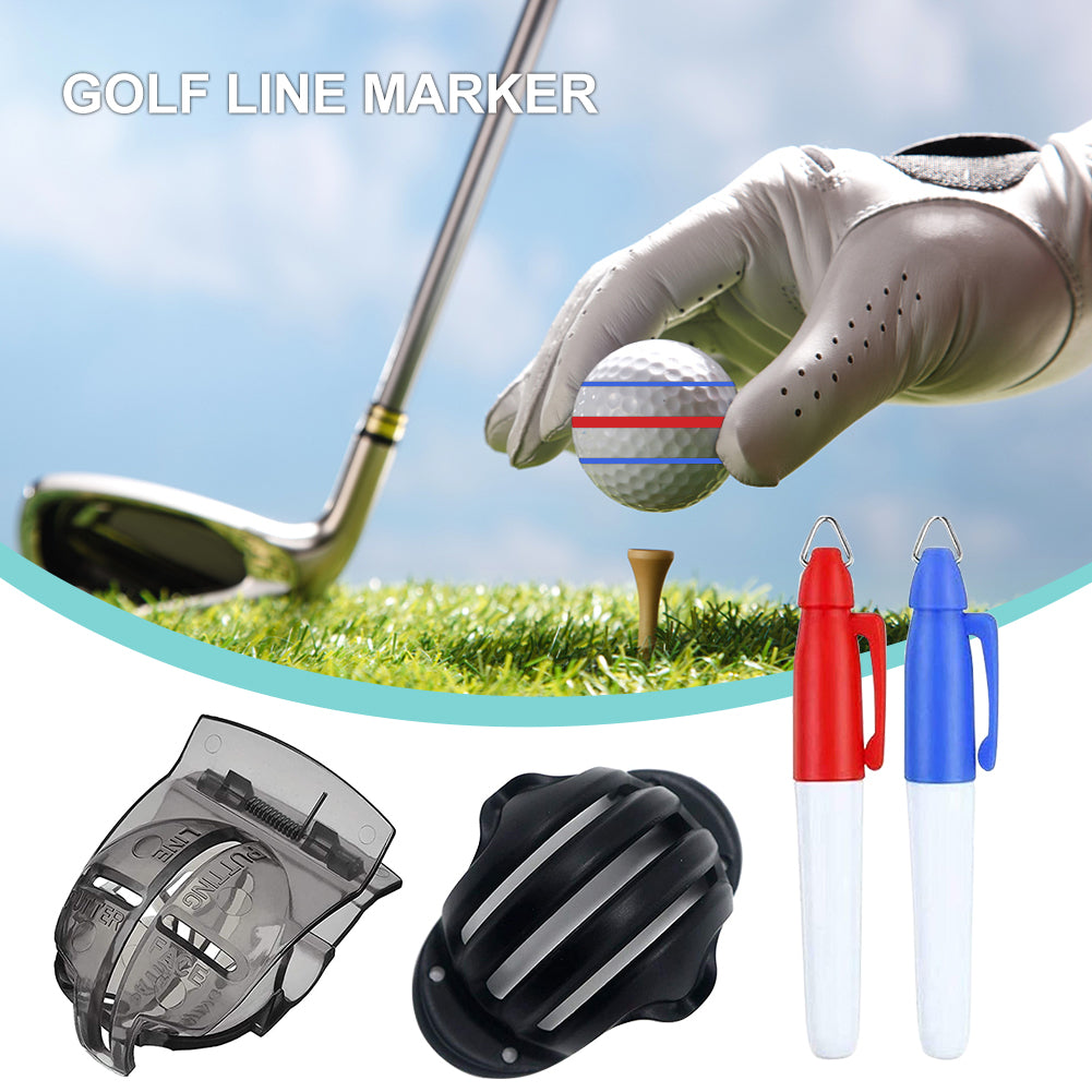 Golf-Linienzeichnungszubehör mit Stiftset
